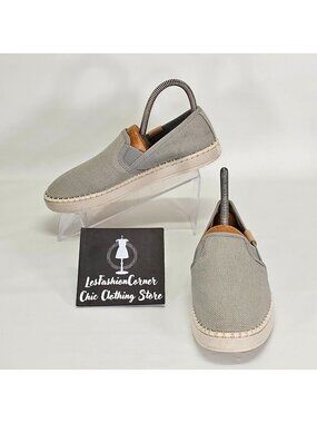 Ugg Women's Luciah Gray Slip On Sneaker Flats Shoes Size 6 2042